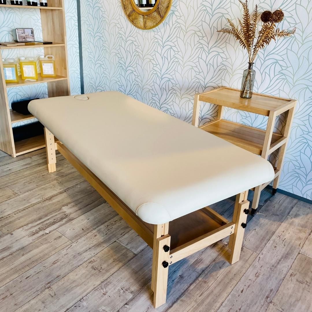 Table de massage fixe Luxe – DomoSpa